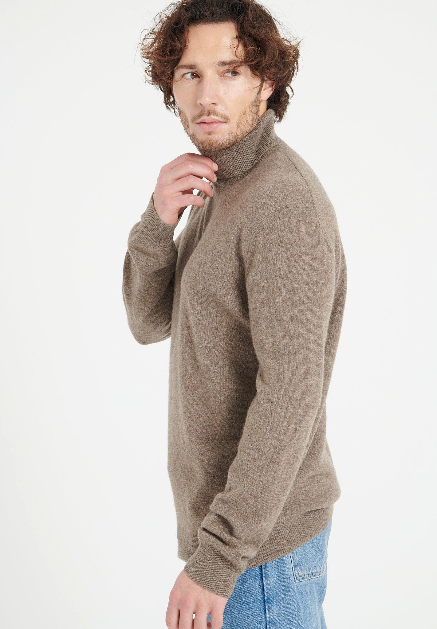 Studio Cashmere8  LUKE 3 Pull col roulé - 100% cachemire 