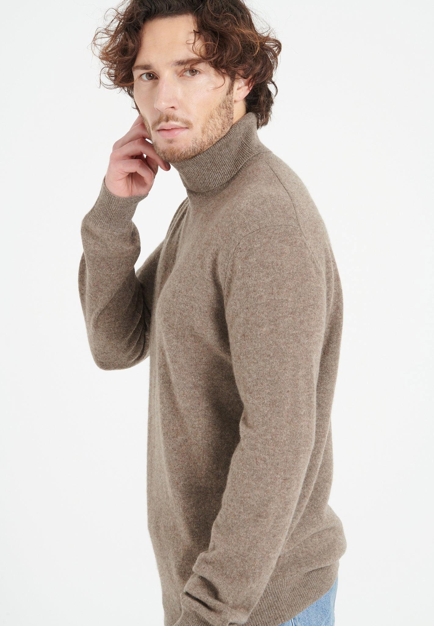 Studio Cashmere8  LUKE 3 Pull col roulé - 100% cachemire 