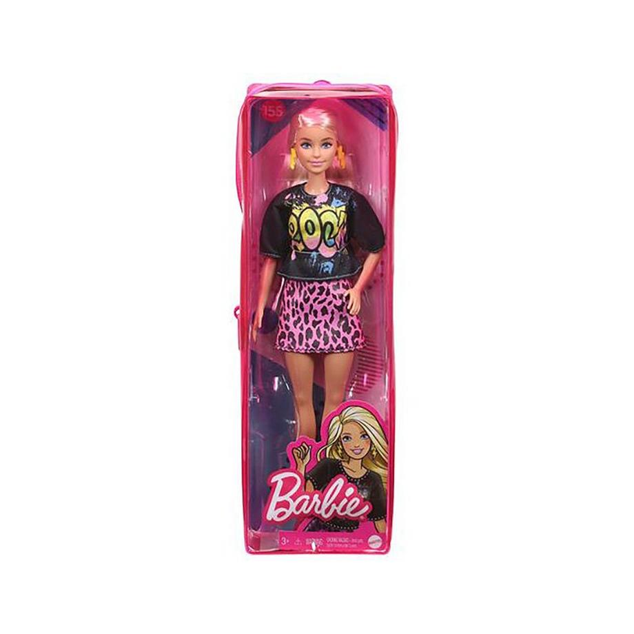 Barbie  Fashionistas Puppe im rockigen T-Shirt (Nr.155) 