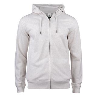 Clique Premium Hoodie mit durchgehendem Reissverschluss  