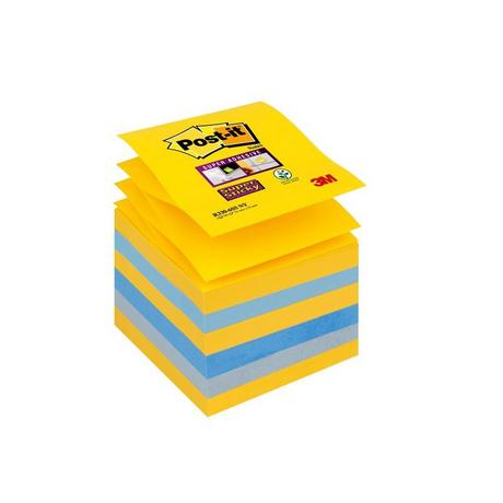 Post it POST-IT Super Sticky Z-Notes 76x76mm R330-6SS-NY New York 4 Farben 6 x 90 Blatt  