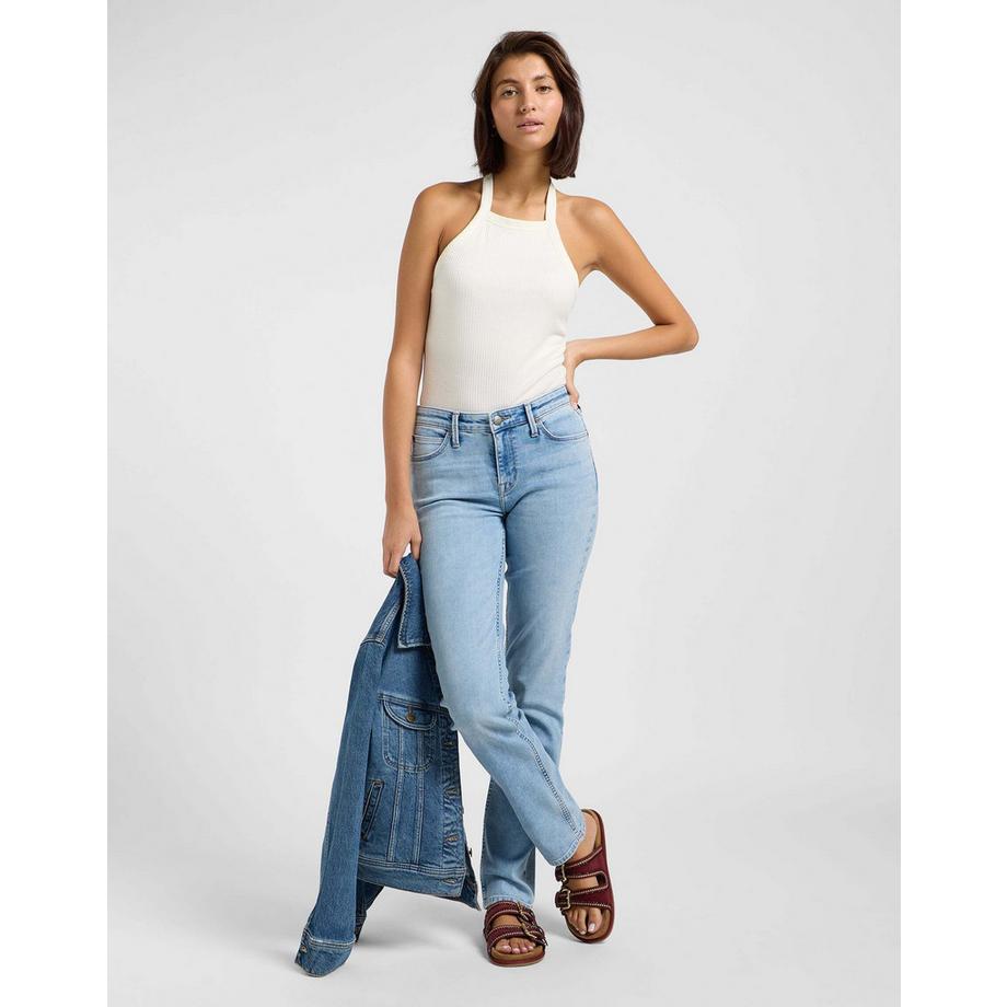 Lee Marion Straight Jeans Light Azul  
