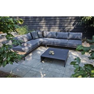 mutoni Salotto da giardino Bari grigio scuro 295x230  