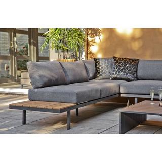 mutoni Salotto da giardino Bari grigio scuro 295x230  