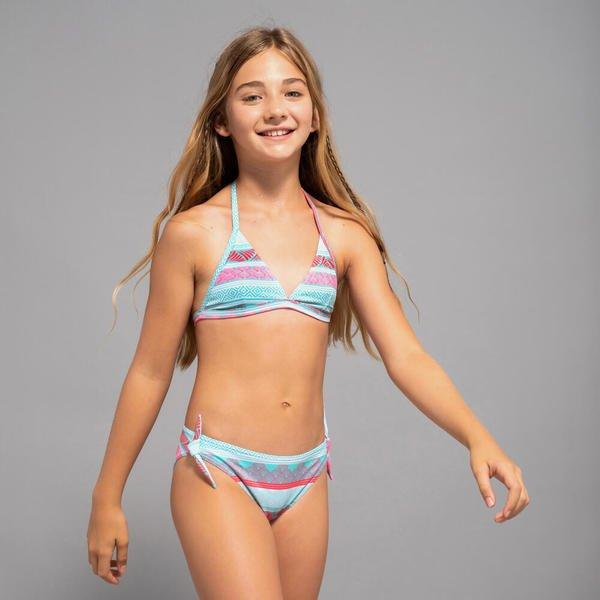 HAUT DE MAILLOT DE BAIN BANDEAU FILLE 100 OLAIAN