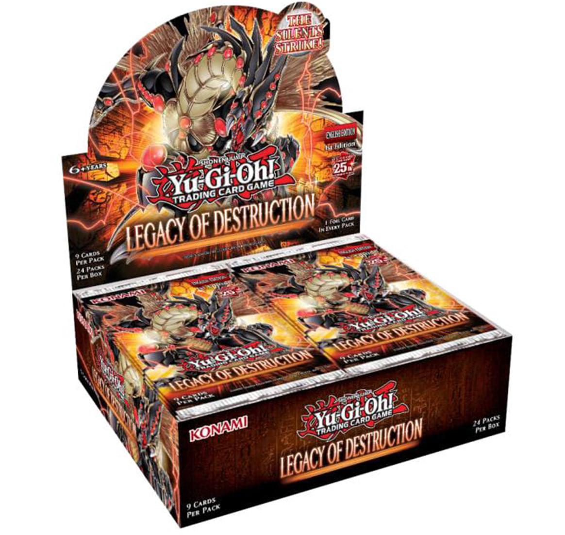 Yu-Gi-Oh!  Legacy of Destruction Booster Display  - 1. Auflage  - DE 