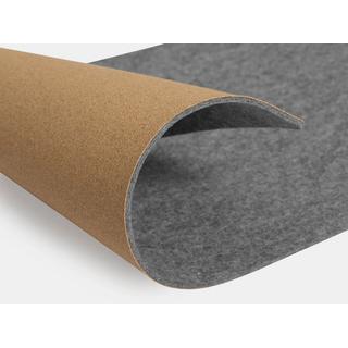 Oakywood Felt&Cork Desk Mat - Sous-mains en feutre de laine  90x30x0,3cm, 240g  