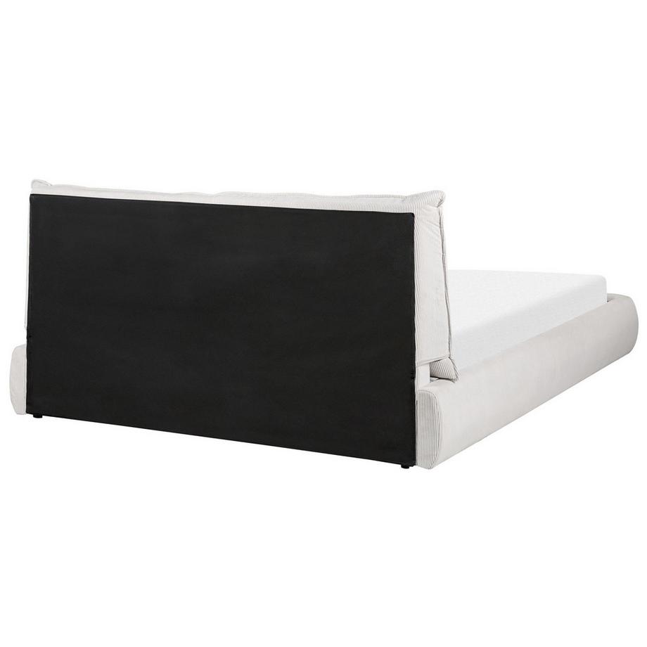 Beliani Bett mit Lattenrost aus Cord Modern VINAY  