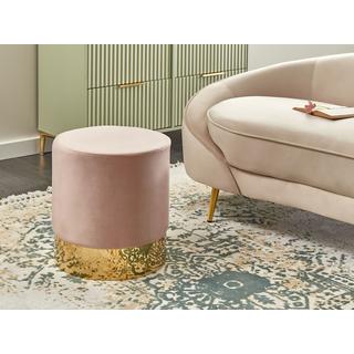 Beliani Pouf aus Samtstoff Modern SOPHIA  