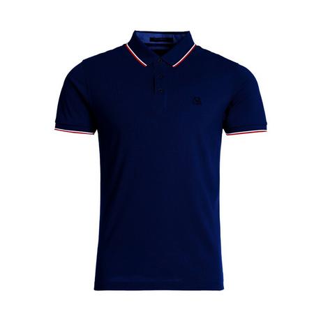 Bellemere New York  Polo en coton et soie pour hommes Bellemere 