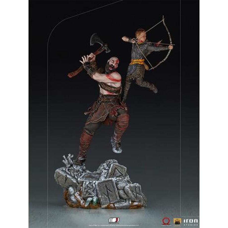 Iron Studios  ST God Of War Kratos and Atreus 1/10 Art 33cm 