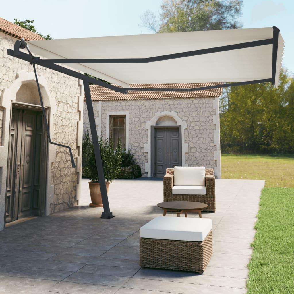 VidaXL set pali per tenda da sole  