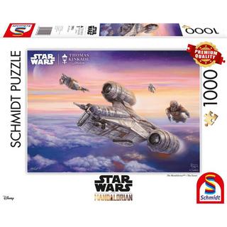 Schmidt  Puzzle The Mandalorian – Die Eskorte (1000Teile) 