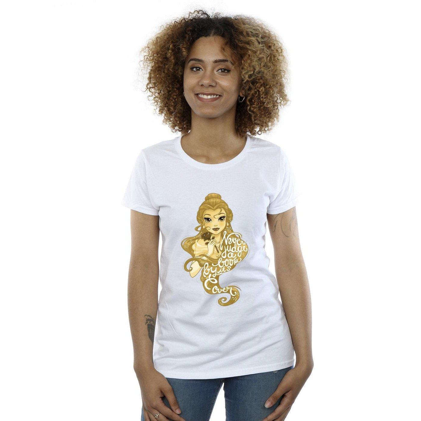 Disney  Tshirt BEAUTY AND THE BEAST NEVER JUDGE 