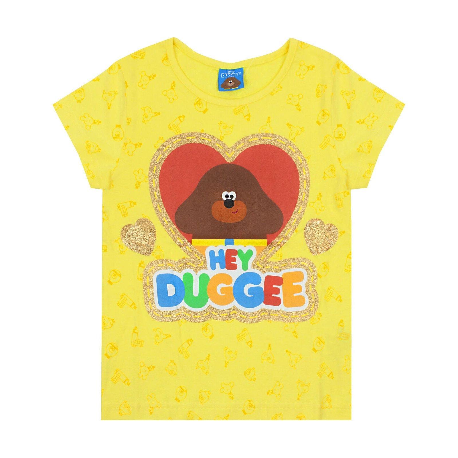 Hey Duggee  Glitter Heart TShirt 