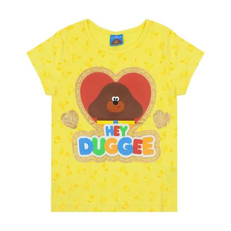 Hey Duggee  Glitter Heart TShirt 