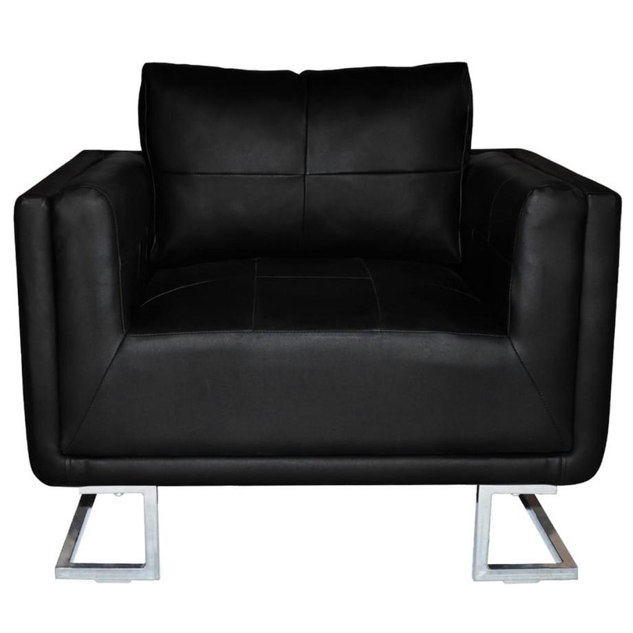 VidaXL Fauteuil cuir  