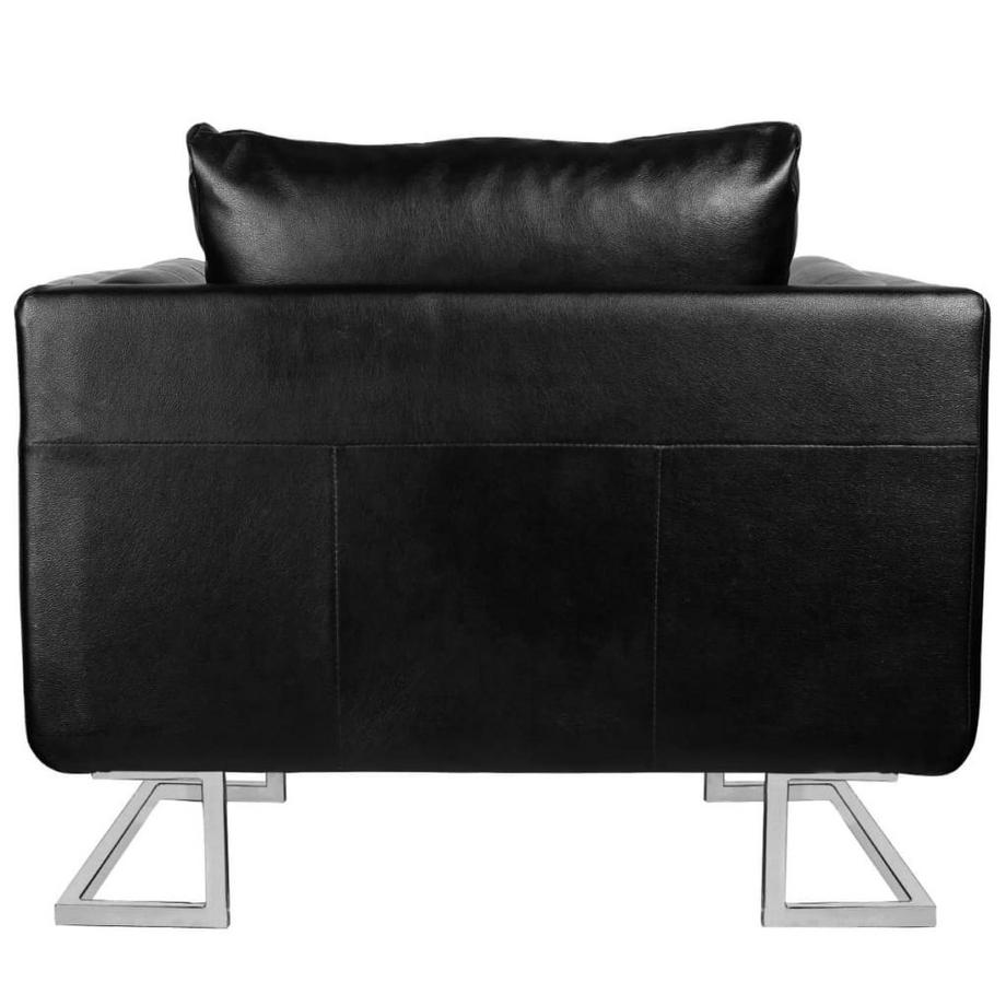 VidaXL Fauteuil cuir  