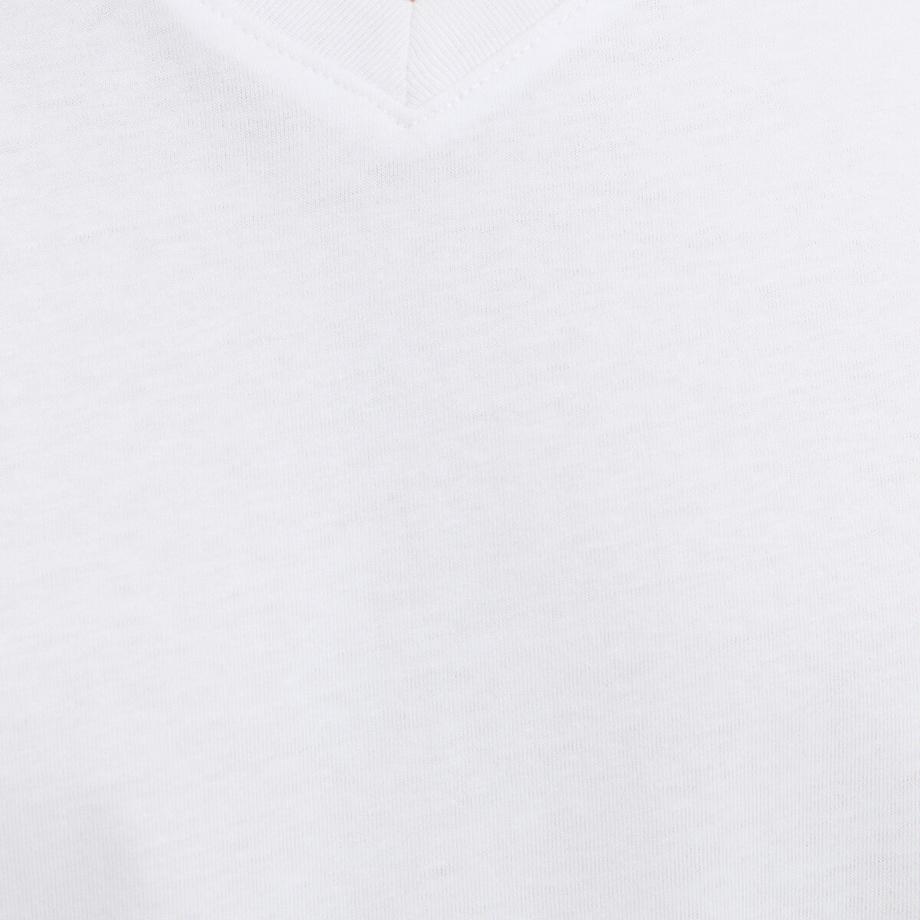 La Redoute Collections T-shirt Cotone Scollo a V Maniche Corte  