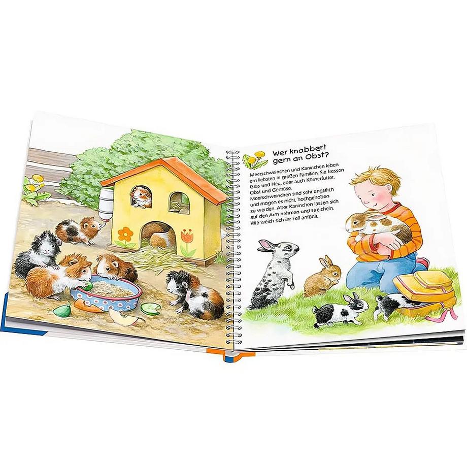 Wieso? Weshalb? Warum? Im Streichelzoo (Nr.35) Möller, Anne; Möller, Anne (Illustrationen) Copertina rigida 