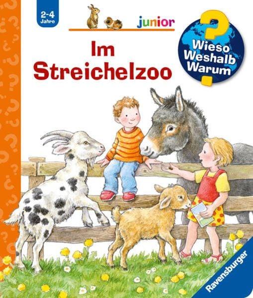 Wieso? Weshalb? Warum? junior, Band 35: Im Streichelzoo Möller, Anne; Möller, Anne (Illustrationen) Gebundene Ausgabe 