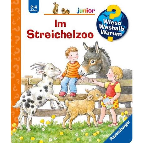 Wieso? Weshalb? Warum? Im Streichelzoo (Nr.35) Möller, Anne; Möller, Anne (Illustrationen) Copertina rigida 