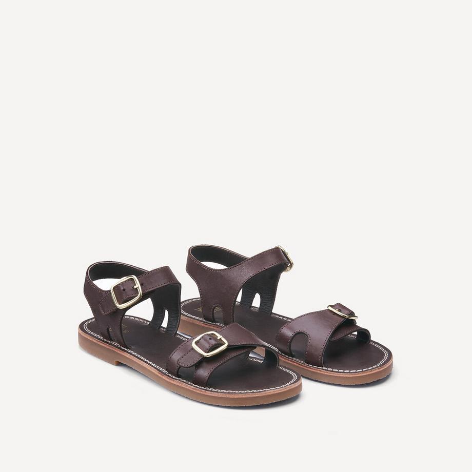 Ledersandalen mit Schnalle