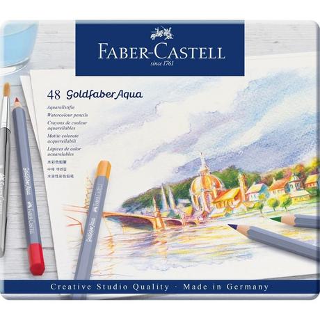 Faber-Castell  Faber-Castell Goldfaber Aqua Multicolore 48 pz 
