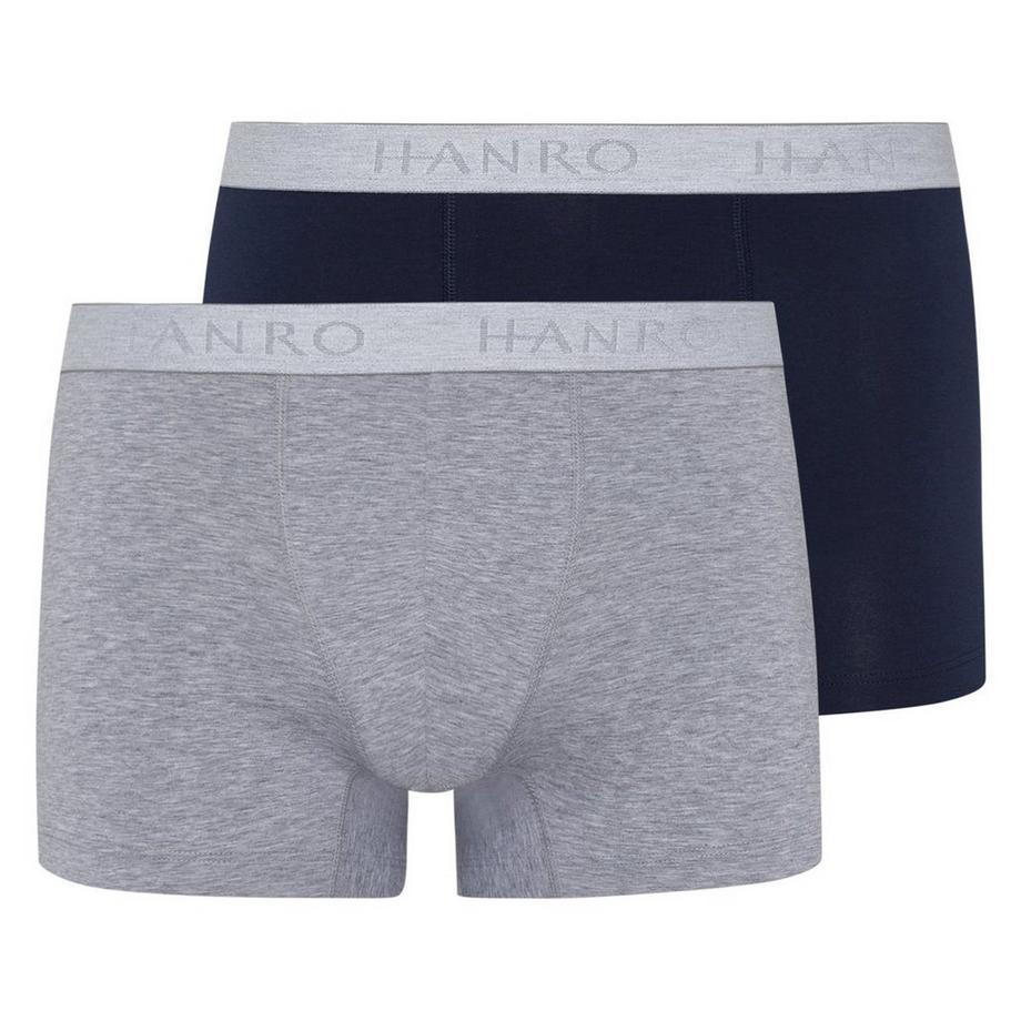 HANRO Cotton Essentials Boxer Retro Confezione da 2  