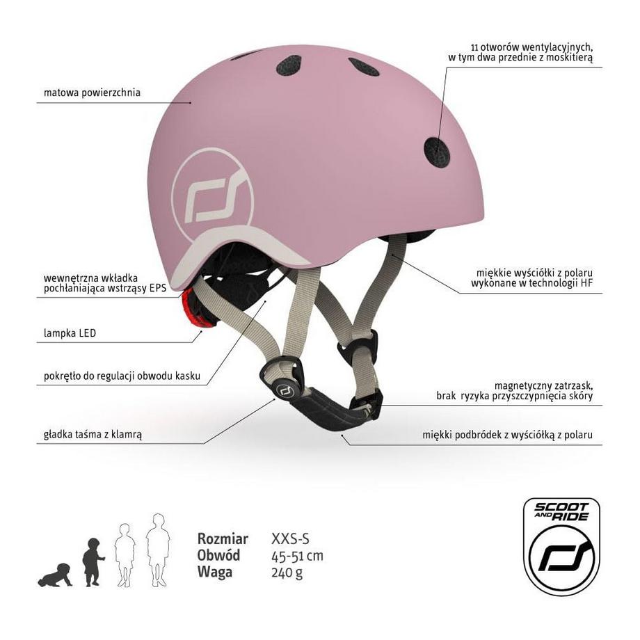 Scoot and Ride  XXS Wildberry 
