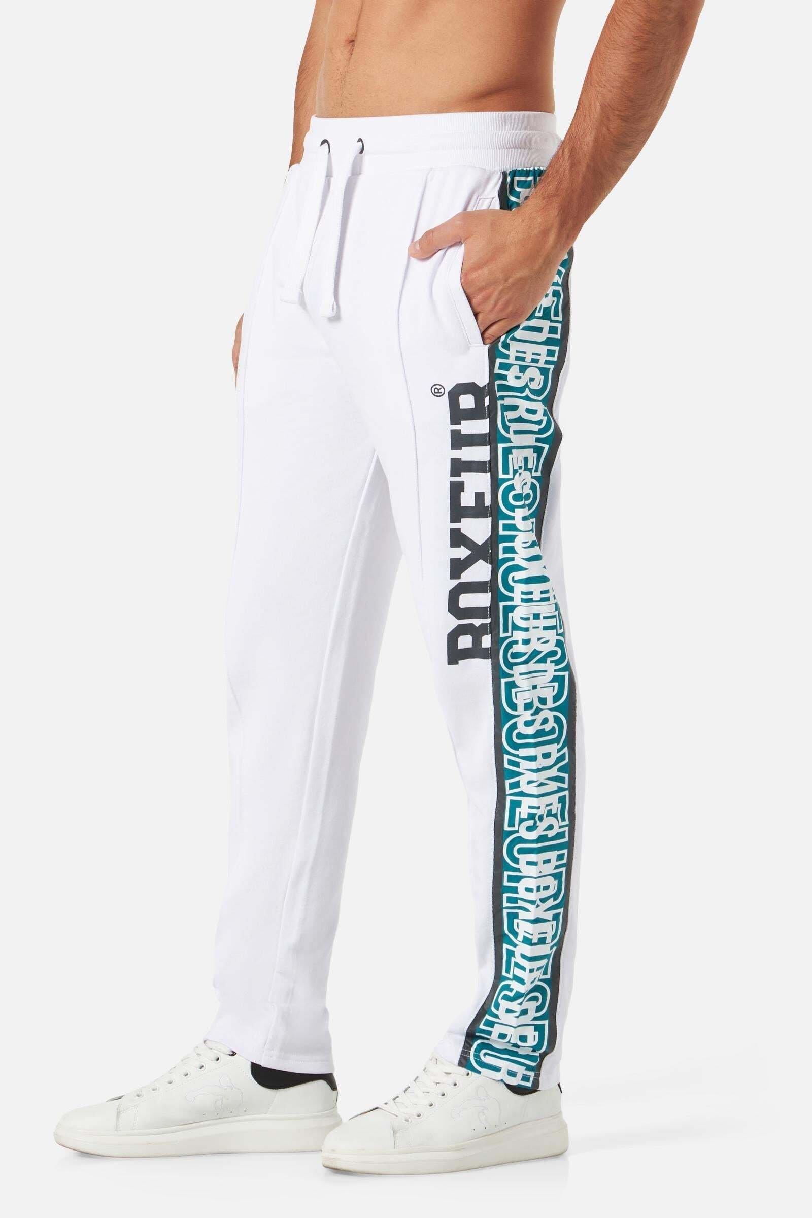 Image of Jogginghosen Long Sweatpants W Inserts Unisex Weiss XL