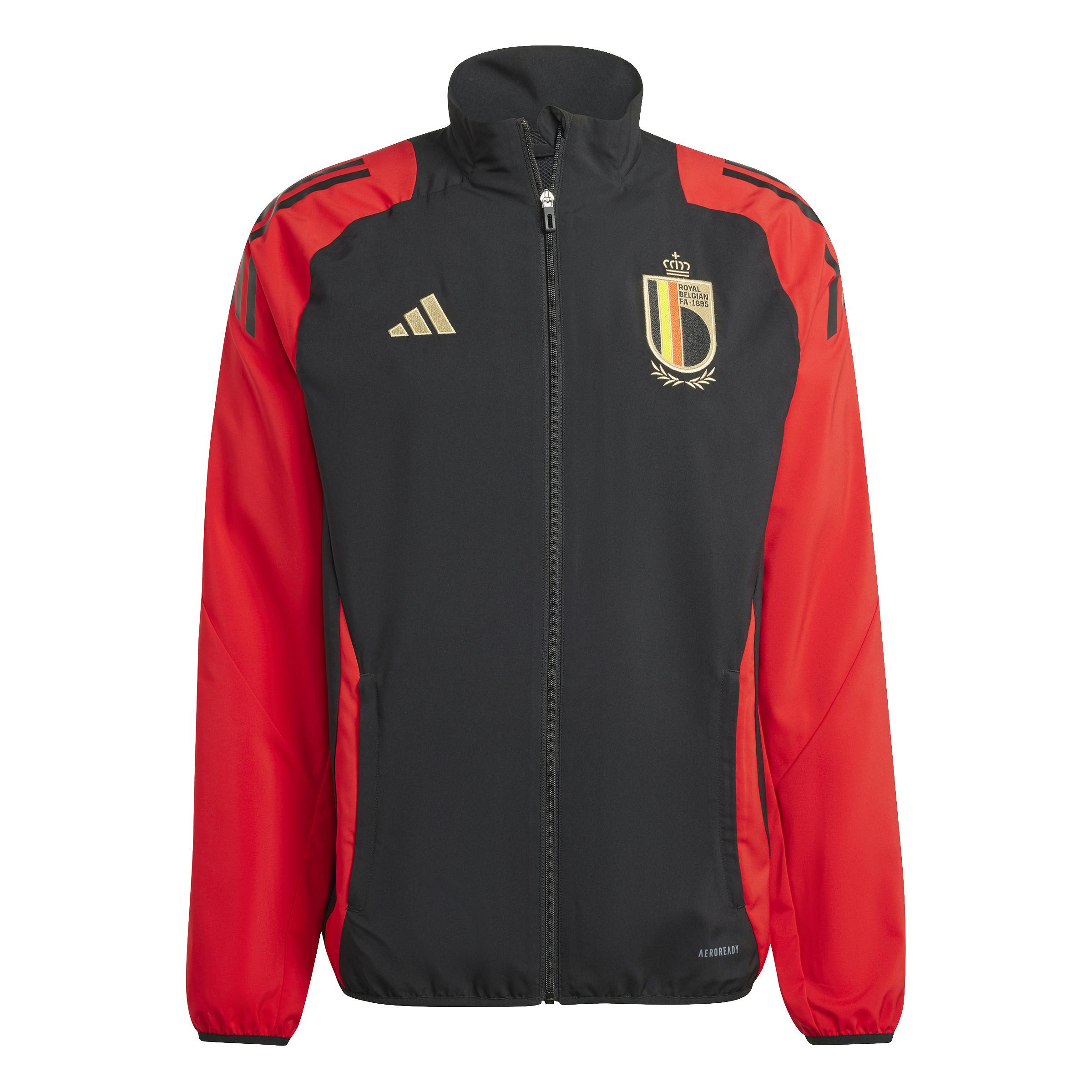 Image of adidas Prematch-joggingjacke Belgien Euro 2024 Unisex M