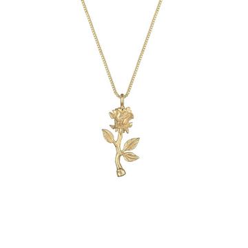 Collier Pendentifs Rose