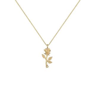 Elli  Halskette Rosen Anhänger 