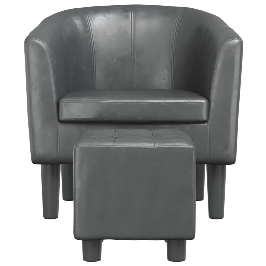 VidaXL Fauteuil cabriolet cuir artificiel  