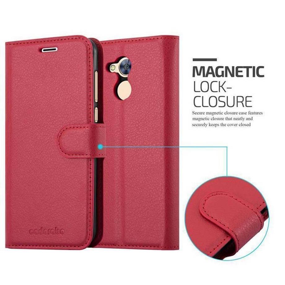 Cadorabo  Hülle für Honor 6A Standfunktion, Kartenfach 