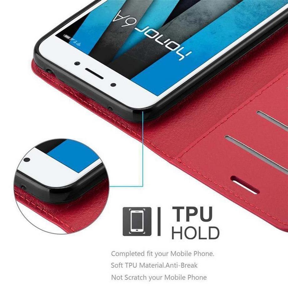 Cadorabo  Hülle für Honor 6A Standfunktion, Kartenfach 