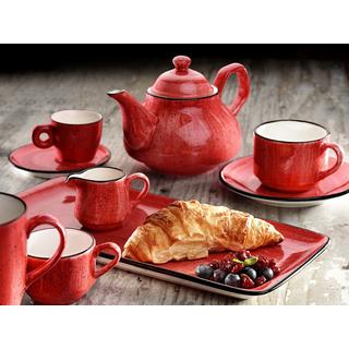 Bonna Assiette de service - Aura Passion -  Porcelaine - lot de 2  