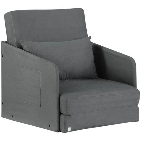 HOMCOM Chaise de couchage  