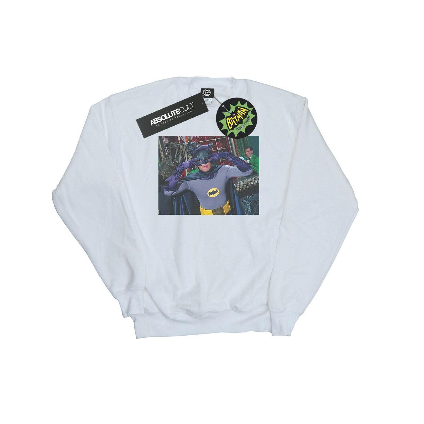 Image of Batman Tv Series Batdance Photo Sweatshirt Damen Weiss XL