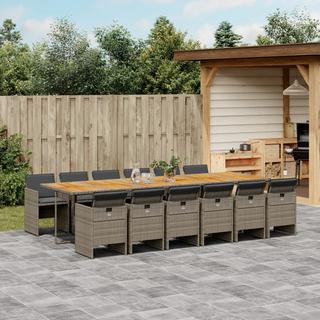 VidaXL Garten essgruppe poly-rattan  