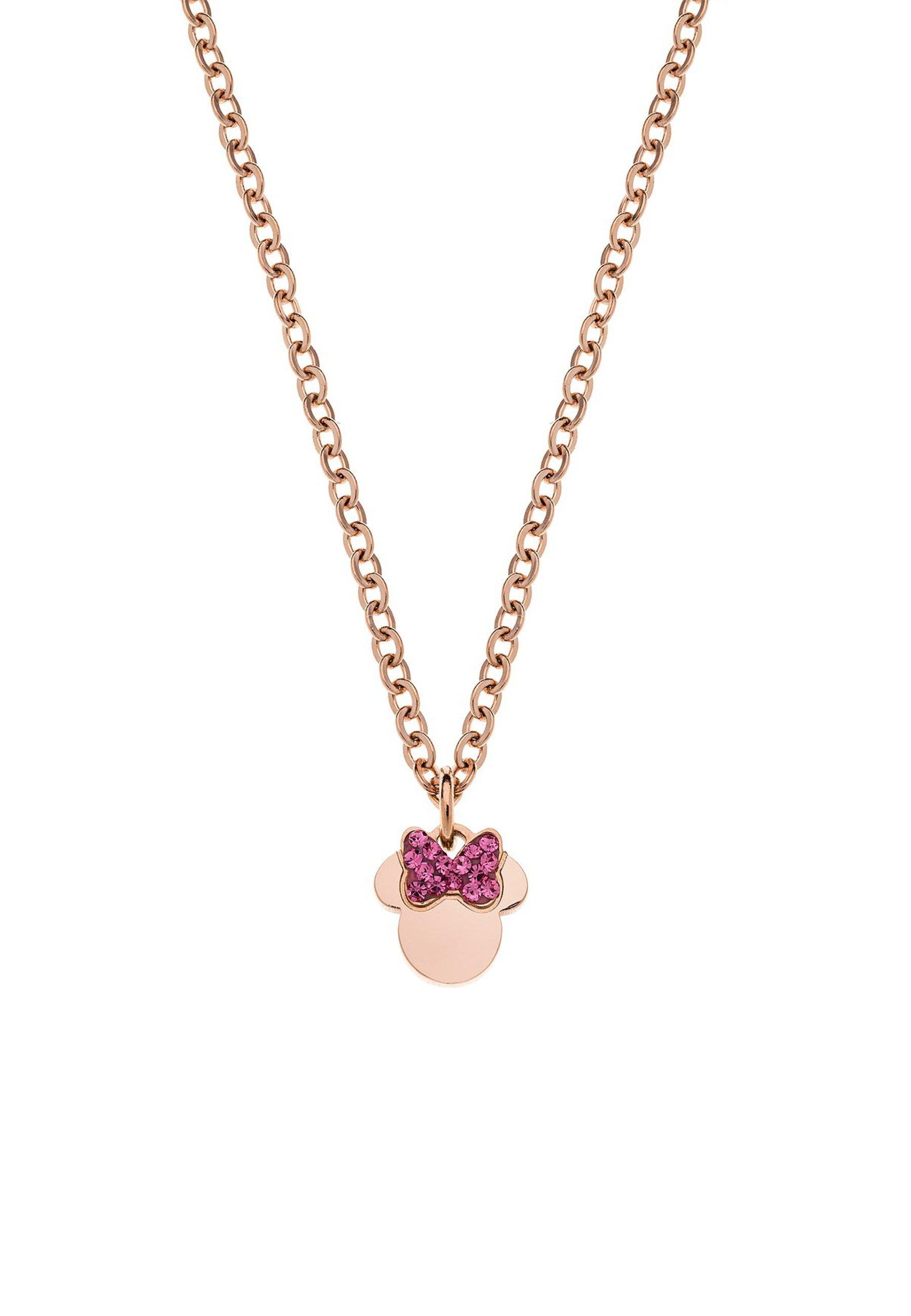 Image of Halskette Mickey Mouse Damen Goldrosa ONE SIZE