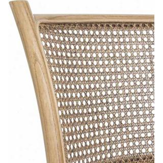 mutoni Chaise en bois Carrel, naturelle  