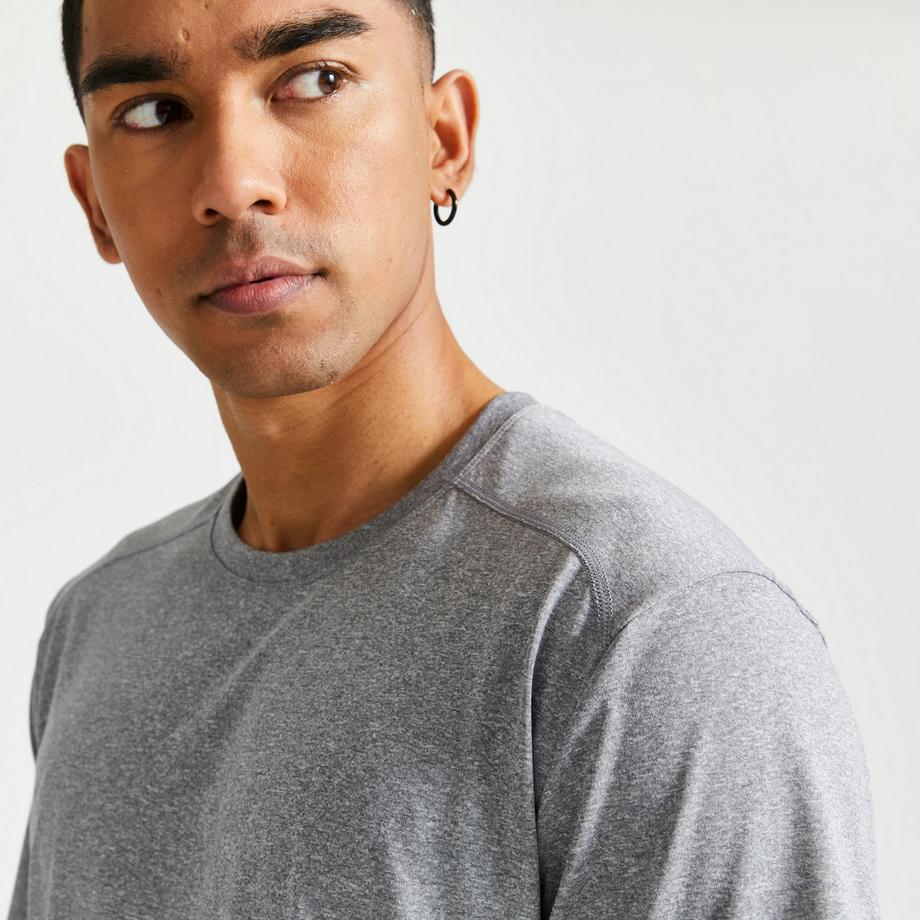 DOMYOS  T-shirt sport uomo traspirante girocollo sintetico 