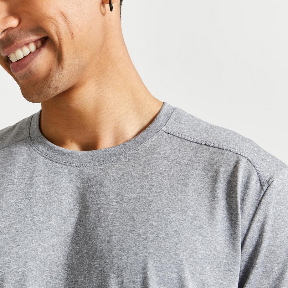 DOMYOS  T-shirt sport uomo traspirante girocollo sintetico 
