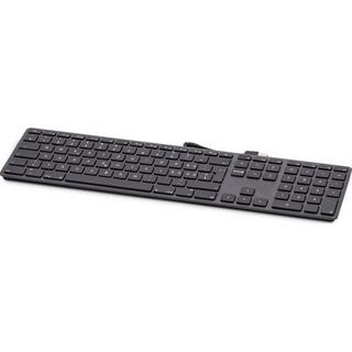 LMP  Tastatur KB-1243 Schwarz, CH-Layout mit Ziffernblock 
