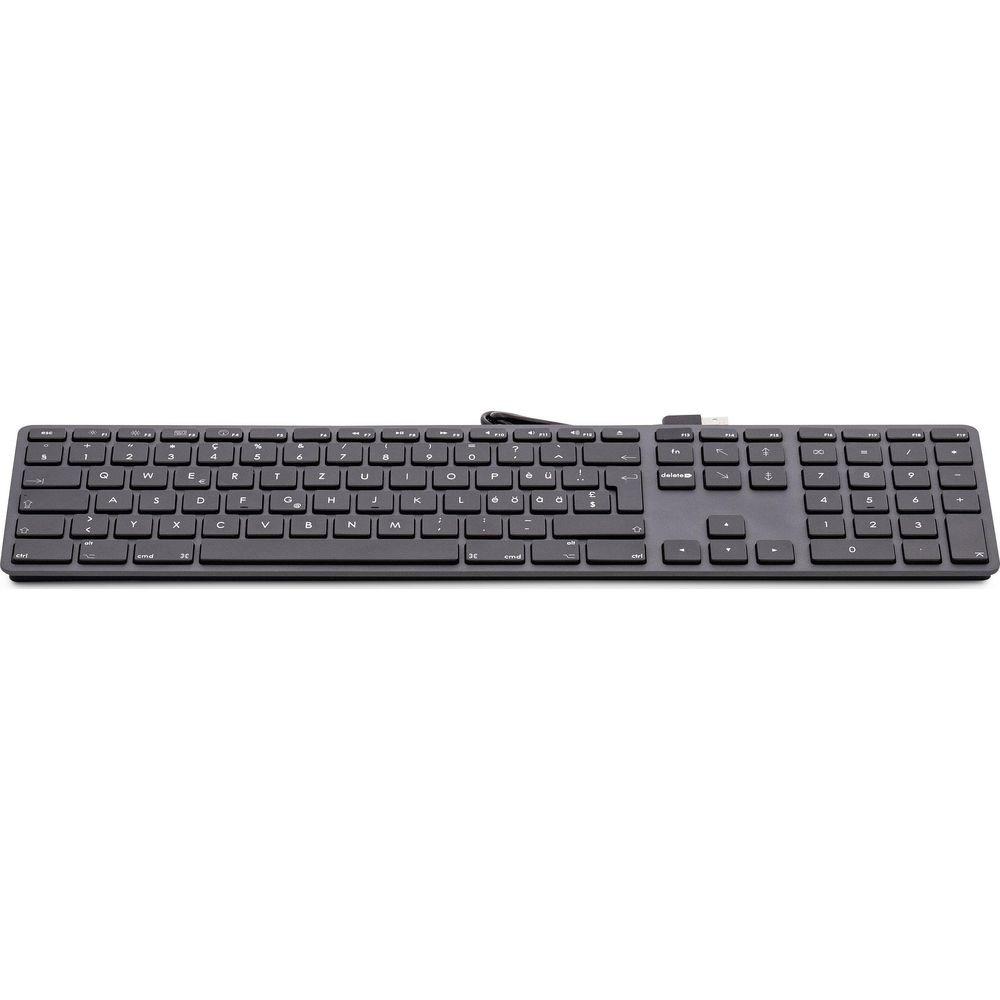 LMP  Tastatur KB-1243 Schwarz, CH-Layout mit Ziffernblock 