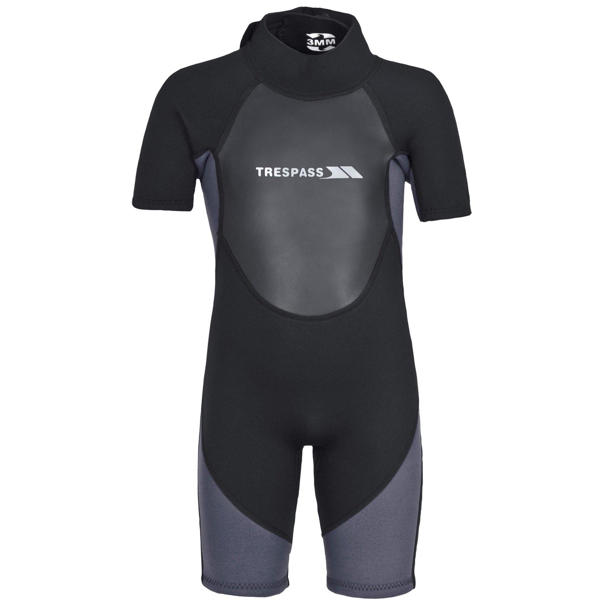 Image of Wetsuit Nassanzug Scuba, 3mm, Kurz Herren Schwarz 152