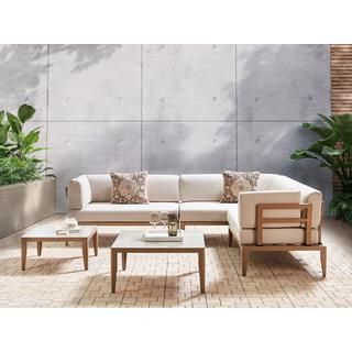 Beliani Lounge Set aus Aluminium Skandinavisch RIMA III  