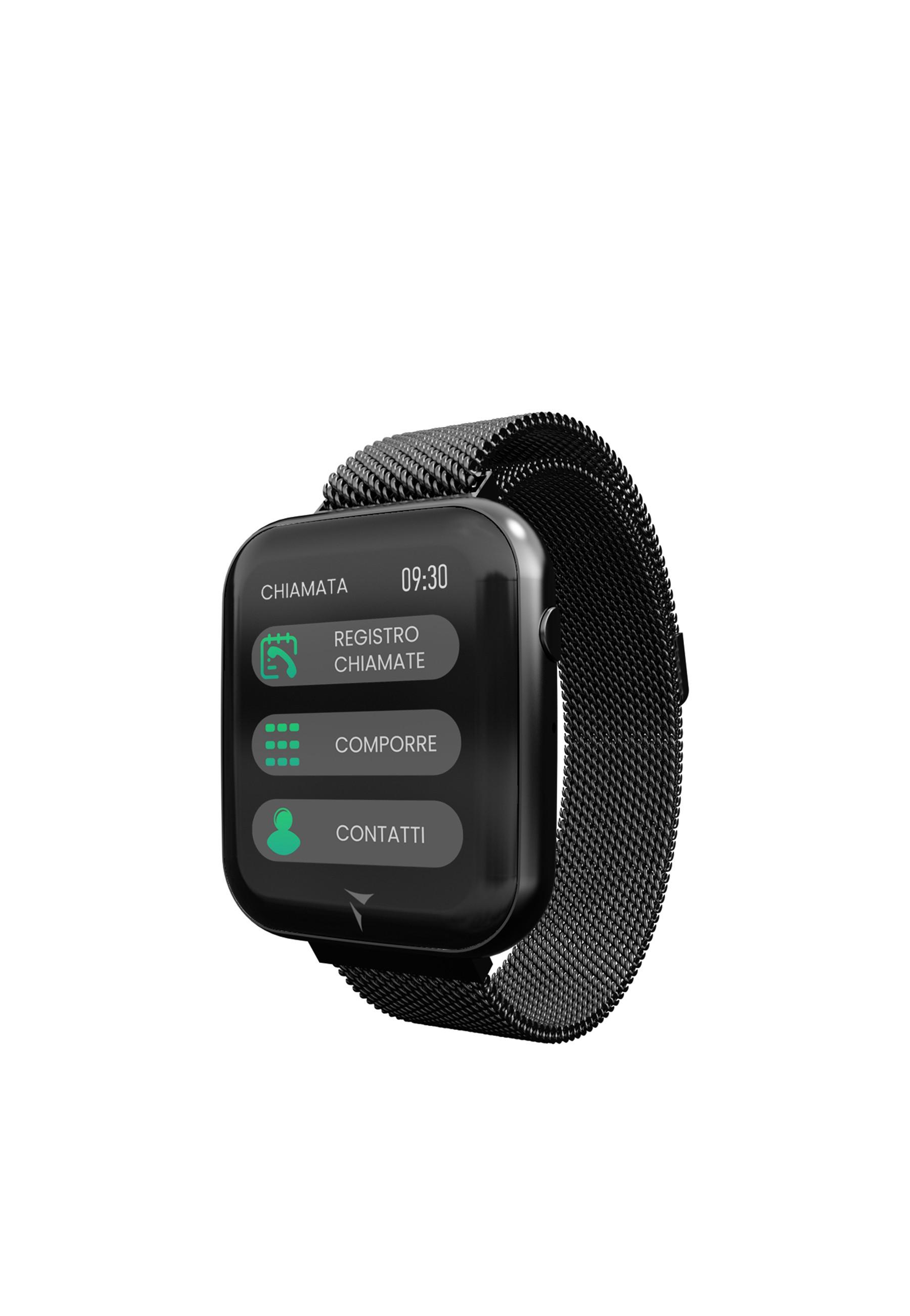 Techmade  Smart Watch TALK Metalic Black 